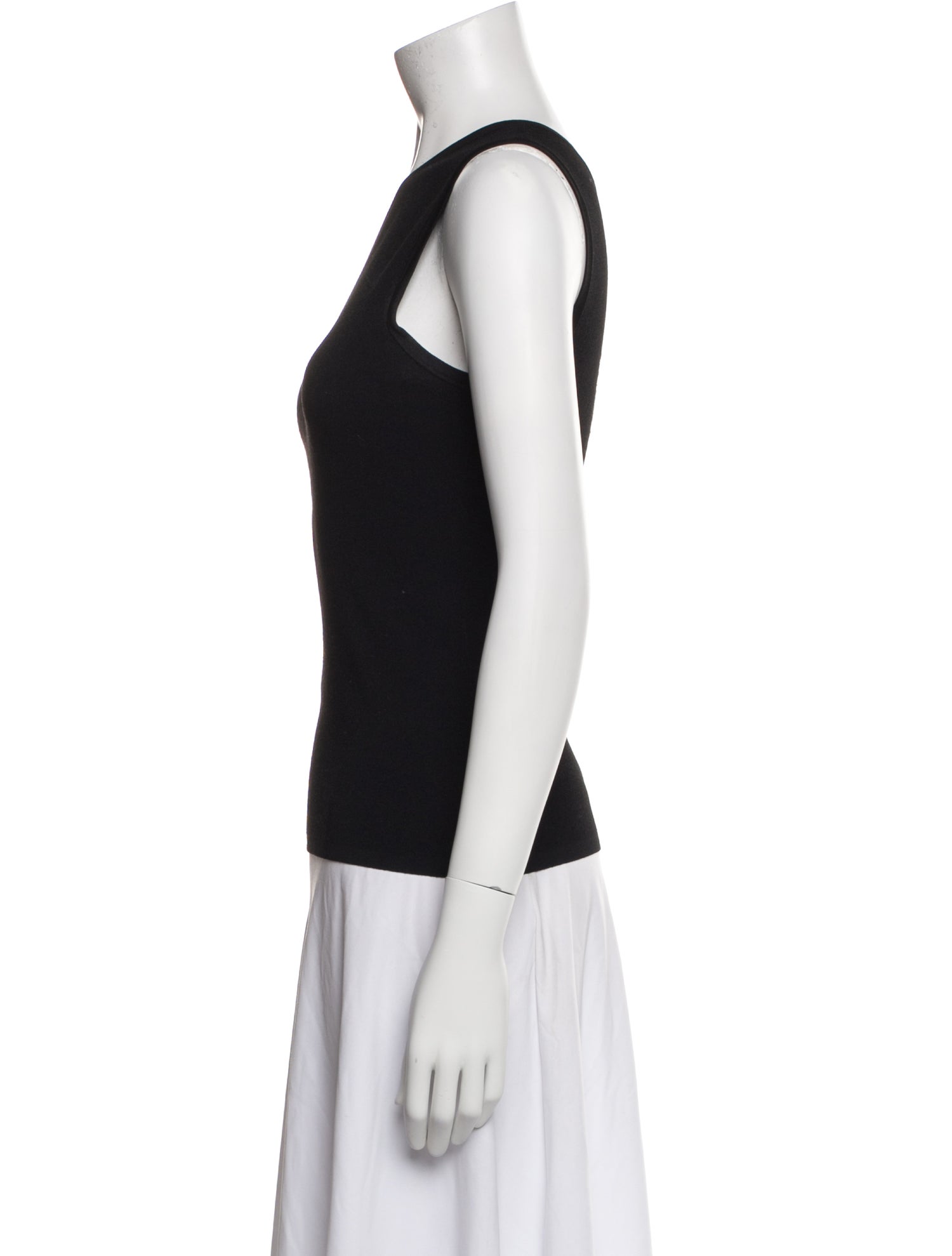 Michael Kors One-Shoulder Sleeveless Top